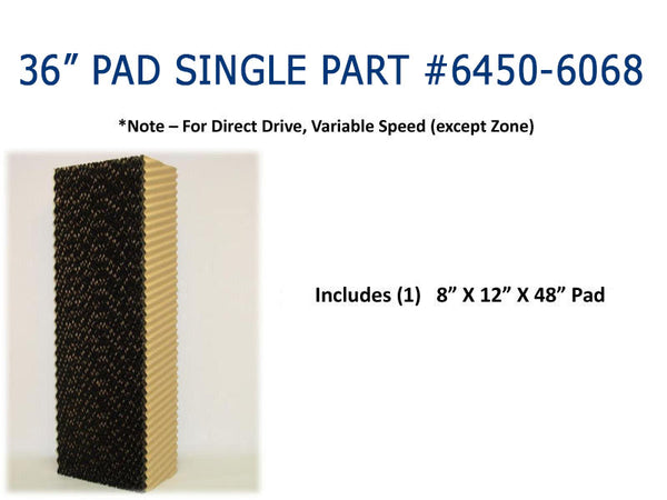 36" Single Pad