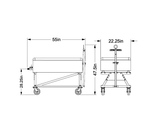 NEW! PolarCool 90 Gallon Water Cart and will work any other Evaporative Cooling Fan