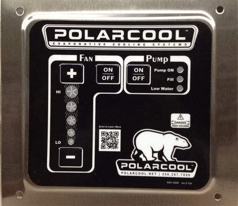 18" Control Plate (Used w/Vosterman Motor)