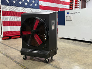 Video: PolarCool Evaporative Cooling Fan Initial Start Up