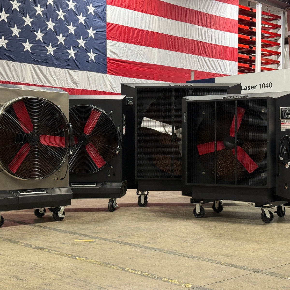 Industrial Evaporative Cooling Fans | Shop All Fans | PolarCool
