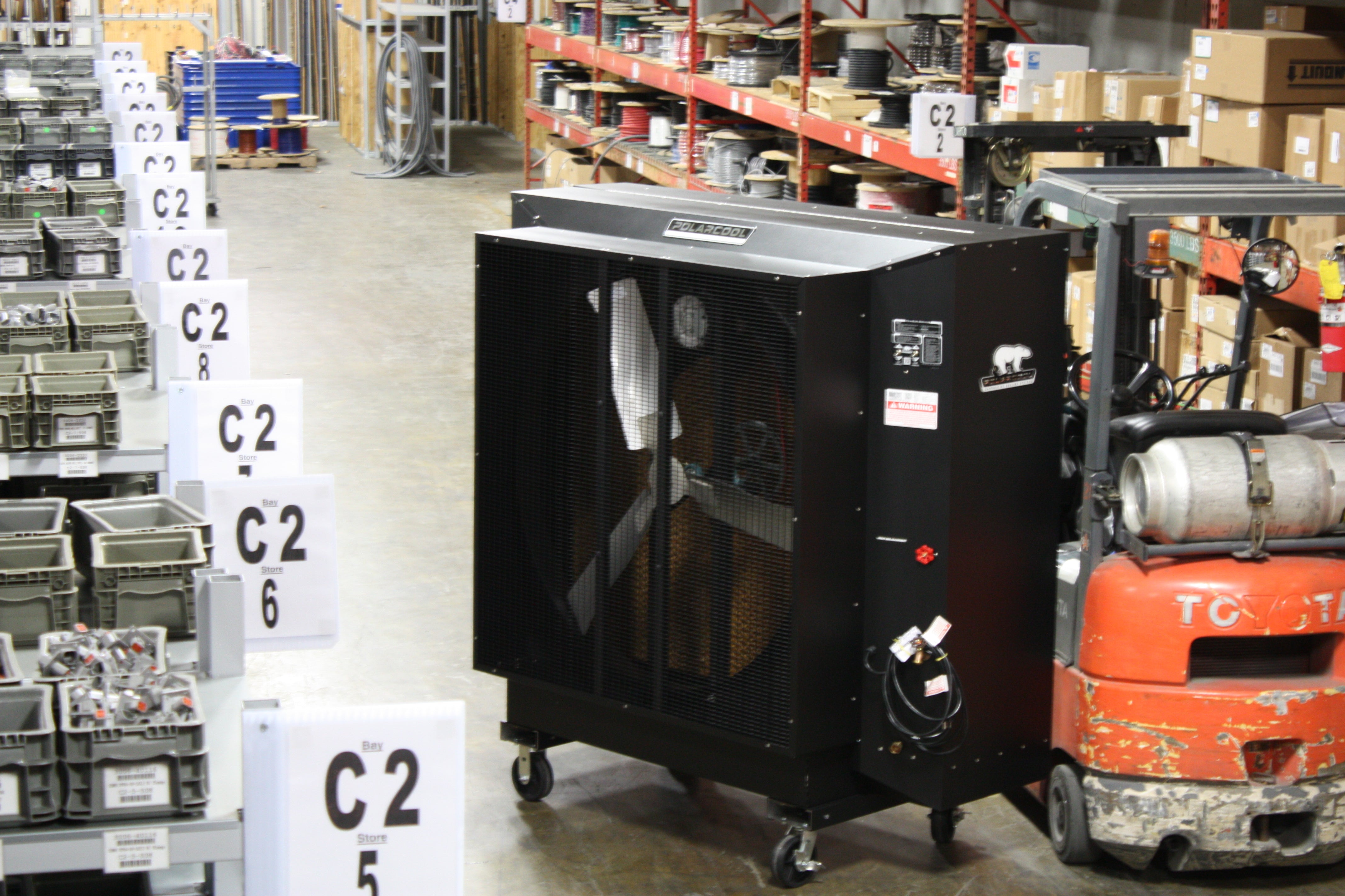 48" (240v) Powder Coated Black