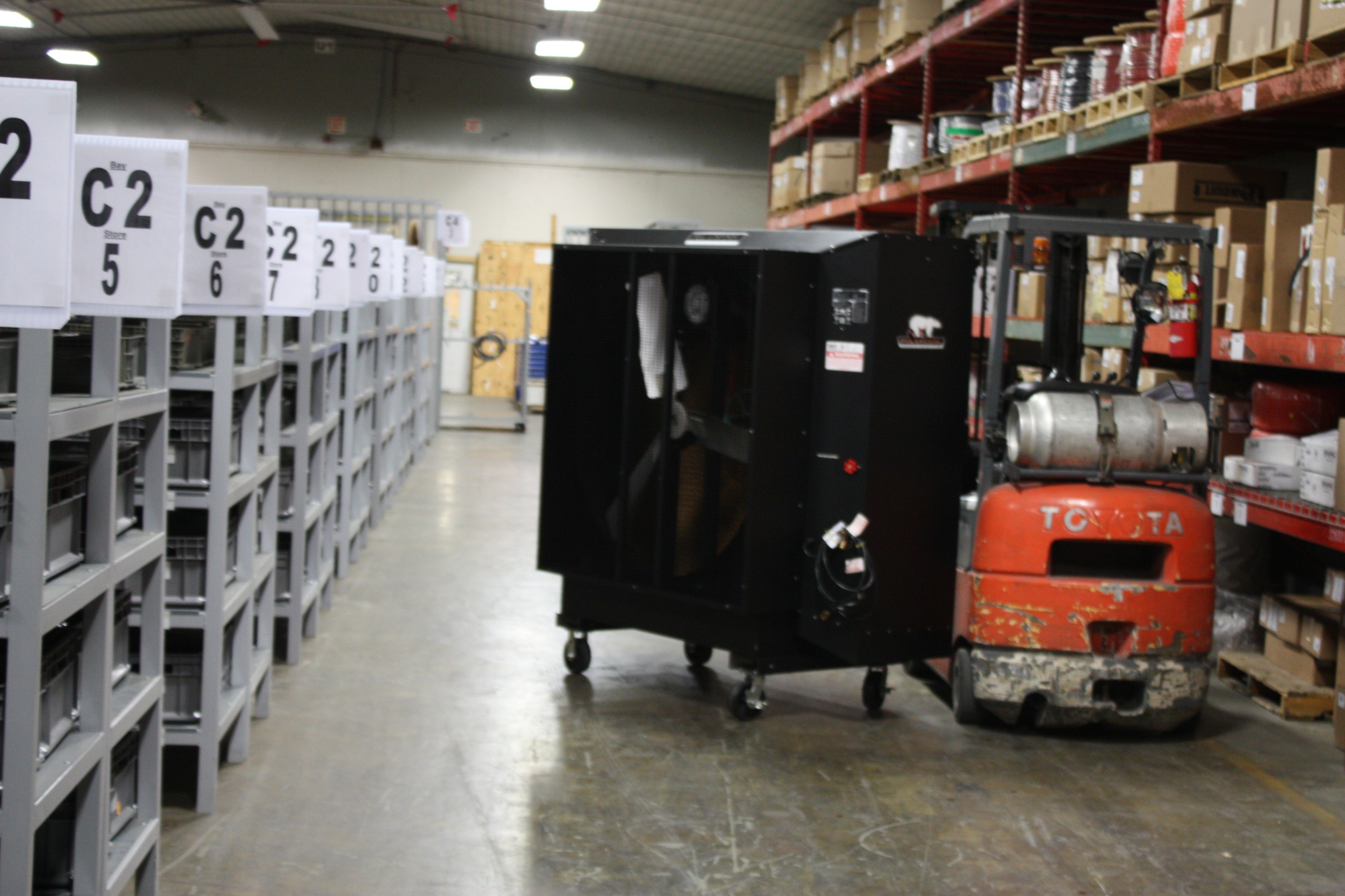 48" (240v) Powder Coated Black