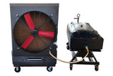 NEW! PolarCool Pro 36" + 90 Gallon Water Cart Combo